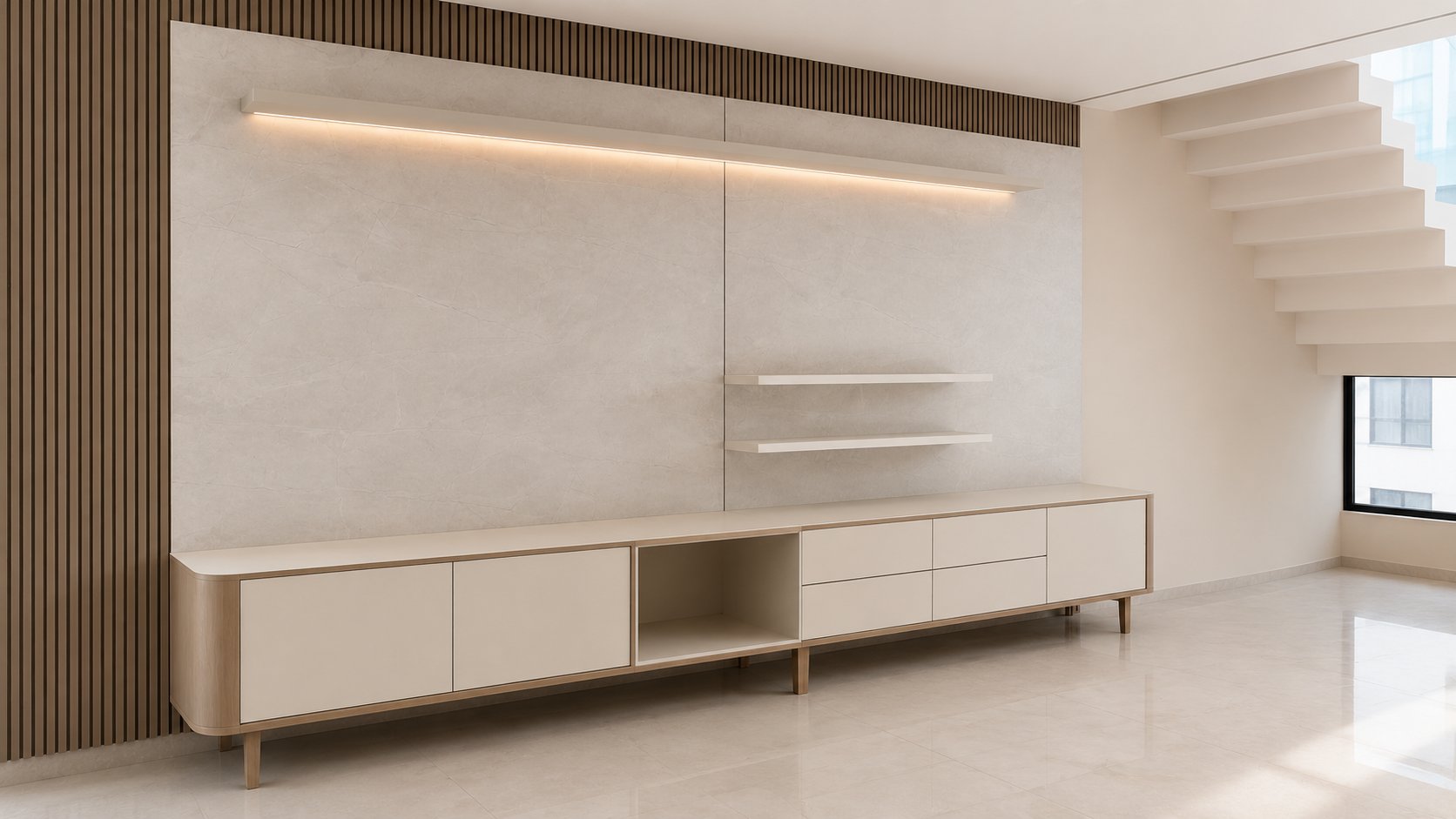 Painel TV renderizado finalizado